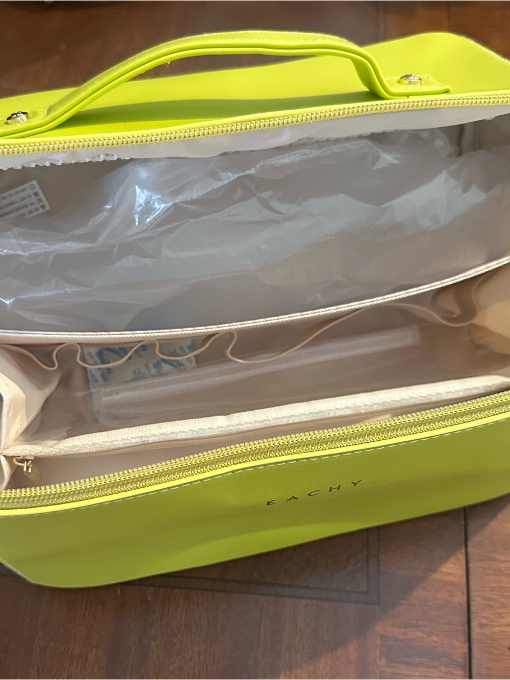 Yellow Green Top-Handle Women's Bag